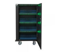 Techly Professional Carrello Stazione di Ricarica 80 USB Notebook o Smartphone N