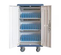 Techly Professional Carrello Stazione di Ricarica Ventilato 30 Notebook o Smartp
