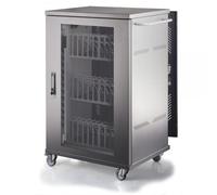 Techly Professional Carrello Stazione di Ricarica Ventilato 36 Notebook o Smartp