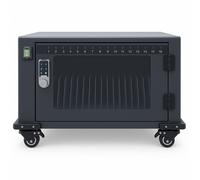 Techly Professional Carrello Stazione di Ricarica Ventilato per 16 Dispositivi USB-C™