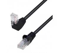 Techly Professional Cavo di Rete Patch Connettore Angolato 90° CCA Cat. 5E UTP 2