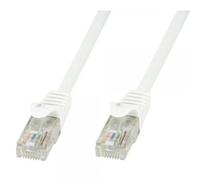 Techly Professional Cavo di rete Patch in CCA Cat.5E Bianco UTP 0,5m