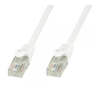 Techly Professional Cavo di rete Patch in CCA Cat.5E Bianco UTP 20m
