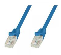 Techly Professional Cavo di rete Patch in CCA Cat.5E Blu UTP 2m