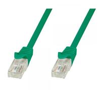 Techly Professional Cavo di rete Patch in CCA Cat.5E Verde UTP 10m