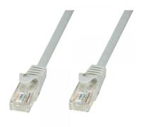 Techly Professional Cavo di rete Patch in CCA Cat.6 Grigio UTP 15m