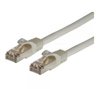 Techly Professional Cavo di rete Patch in CCA Schermato Cat. 6 Grigio F/UTP 3 m