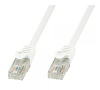 Techly Professional Cavo di Rete Patch in Rame Cat.6 Bianco UTP 10m