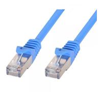 Techly Professional Cavo di rete Patch in rame Cat.6 Blu SFTP LSZH 0,5m