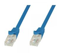 Techly Professional Cavo di Rete Patch in Rame Cat.6 Blu UTP 1m