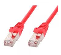 Techly Professional Cavo di rete Patch in rame Cat.6 Rosso SFTP LSZH 1,5m