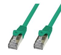 Techly Professional Cavo di rete Patch in rame Cat.6 Verde SFTP LSZH 5m