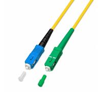 Techly Professional Cavo Fibra Ottica Monomodale OS2 SC-APC/SC-UPC 9/125 1m