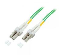 Techly Professional 107807 Cavo Fibra Ottica Multimodale OM5 LC/LC 50/125 5 m Verde Fluo