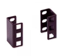 Techly Professional Coppia di Adattatori di Profondità Guide per Rack 1U