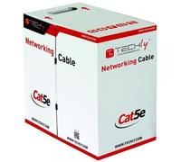 Techly Professional Matassa Cavo 303591 U/UTP Cat.5E CCA 305 m Rigido Grigio