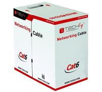 Techly Professional Matassa Cavo Cat.6 U/UTP CCA 305 m Rigido Blu