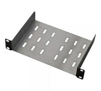 Mensola per Rack 10'' 150 mm 1U Nero 2 punti