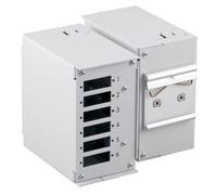 Techly Professional Mini Box Ottico su Barra DIN senza Pannello Frontale