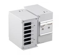 Techly Professional Mini Box Ottico su Barra DIN senza Pannello Frontale