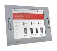 Techly Professional Monitor LCD 17'' per Rack 19'' 8 Unità Grigio