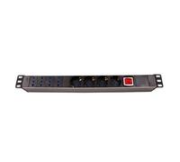 Multipresa 8 Posizioni da Rack 19'' con Interruttore