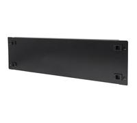 Techly Professional Pannello Cieco Toolless a Clip per Armadi Rack 19'' 3U Nero
