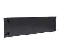 Techly Professional Pannello Cieco Toolless a Clip per Armadi Rack 19'' 3U Nero