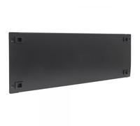 Techly Pannello cieco Toolless a clip per armadi rack 19'' 4U Nero