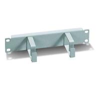 Techly Professional Pannello Passacavi 1U per Armadio 10'' Grigio