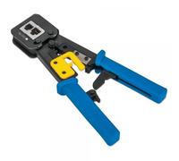 Techly Professional Pinza di Crimpatura per Plug Modulari Passanti FastCrimp