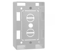 Techly Professional Scatola di Giunzione per Placca mod. 503 Bianco