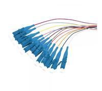Techly Professional Set 12 Pigtail Fibra Ottica Monomodale OS2 LC 9/125 2 m