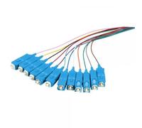 Set 12 Pigtail Fibra Ottica Monomodale OS2 SC 9/125 2 m