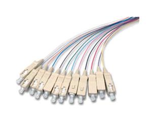 Techly Professional Set 12 Pigtail SC 50/125µ, OM2
