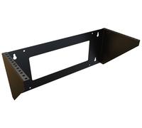 Techly Professional Staffa di Montaggio da Muro Verticale 19'' Easyline 4U Nero