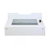 Techly Professional Staffe a Parete per Fissaggio Armadio Serie EE Bianco