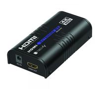 Techly 621154 Ricevitore Aggiuntivo per Extender HDMI Over IP 4K@60Hz su Cavo Cat.6 Fino a 120m Nero
