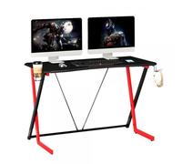 Techly Scrivania Gaming Ergonomica Tavolo Gioco con Porta Bicchiere e Cuffie