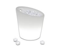 Techly Secchiello Ghiaccio LED RGB Multicolore IP54 con Telecomando