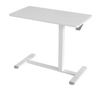 Techly Postazione di lavoro Sit-Stand 368765 compatta con altezza regolabile Bianco