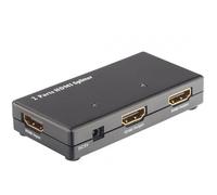 Techly Splitter HDMI Amplificato Full HD 1080p 3D 2 vie (IDATA HDMI-2SP) NEW