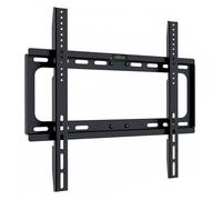 Techly 364422 Staffa a Muro Fisso Slim per TV LED LCD 25-56" Nero Nero