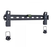 Techly Staffa Muro Fissa Slim con Distanziali TV LED LCD 40-65'' Nero