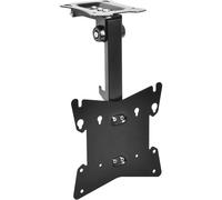 Techly Staffa TV da Soffitto Pieghevole per TV LED/LCD 17"-37" Nero NEW