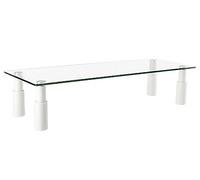 vers Stand Da Scrivania In Vetro Per Monitor / laptop