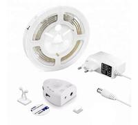 Techly Striscia LED Sensore di Movimento e Alimentatore per il Letto 1,2m