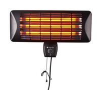 Techly Stufetta da Parete al Quarzo per Interno Esterno IP24 2400W