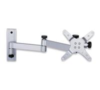 Techly Supporto a muro per TV LED LCD 13-30'' inclinabile 3 snodi silver (ICA-LCD 104)