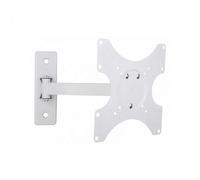 Techly Supporto a muro per TV LED LCD 19 - 37'' inclinabile 2 snodi bianco